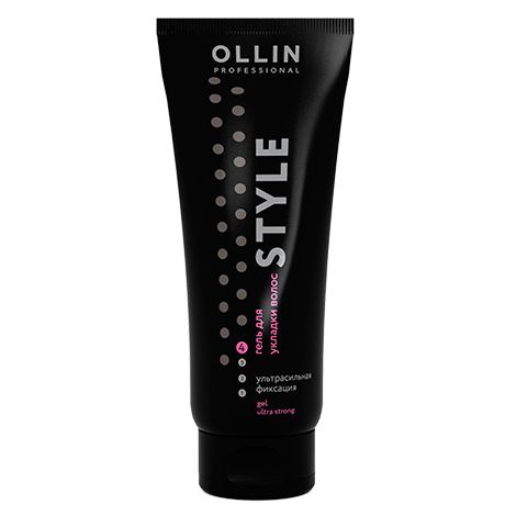 OLLIN ultra-strong hair styling gel 200 ml